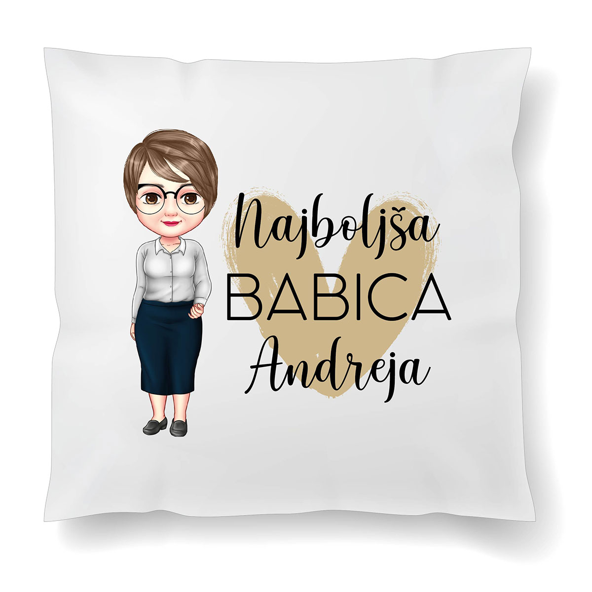 Najboljša BABICA - avatar, blazina - Image 4