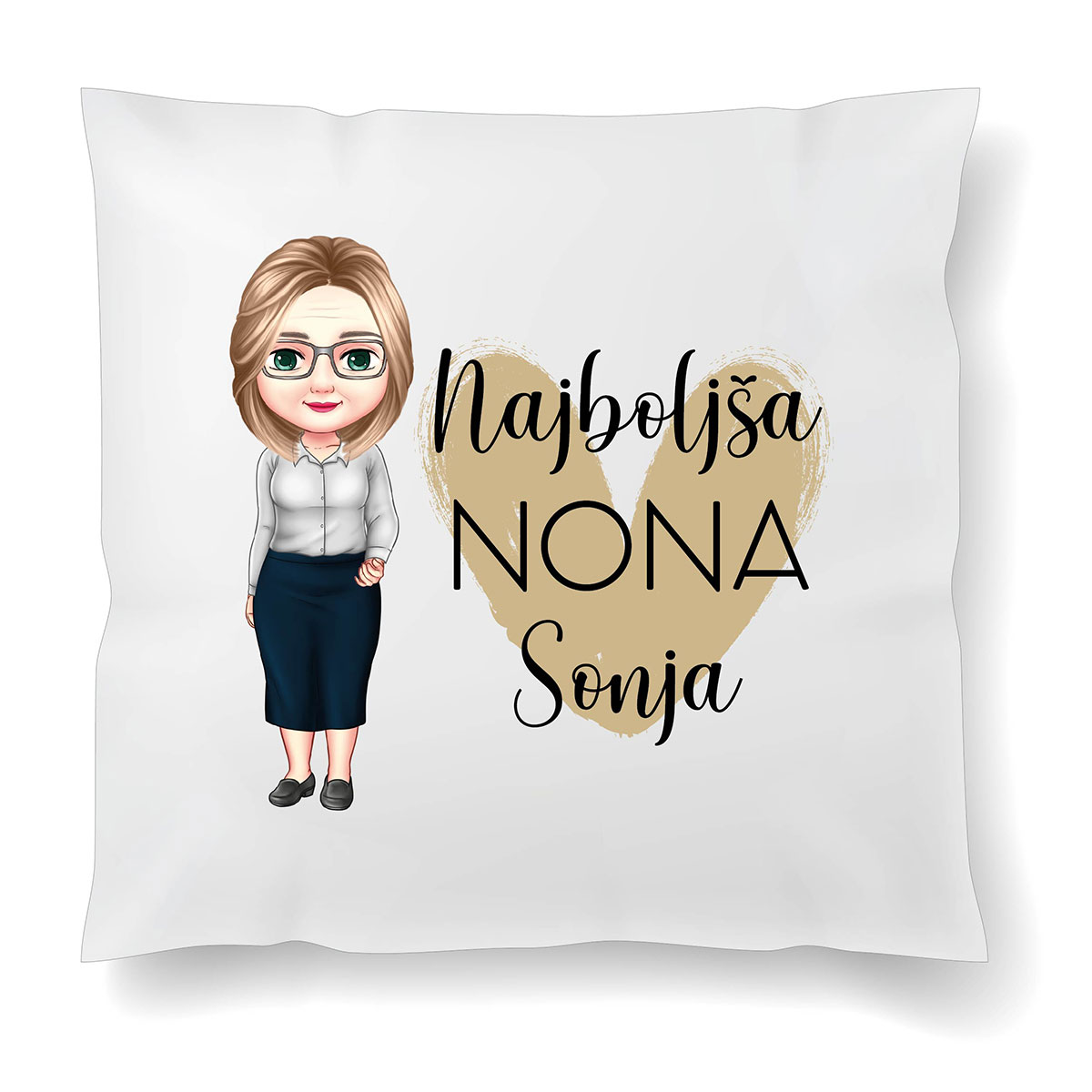 Najboljša BABICA - avatar, blazina - Image 6