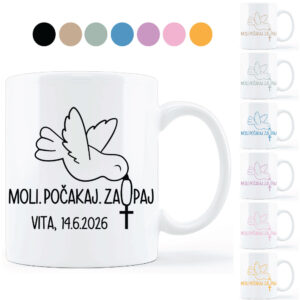 Moli, počakaj, zaupaj – skodelica