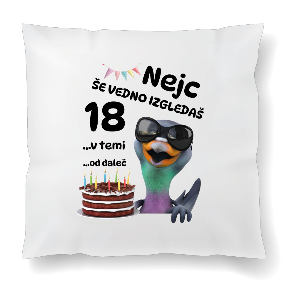 Izgledaš 18 - blazina - slika 3