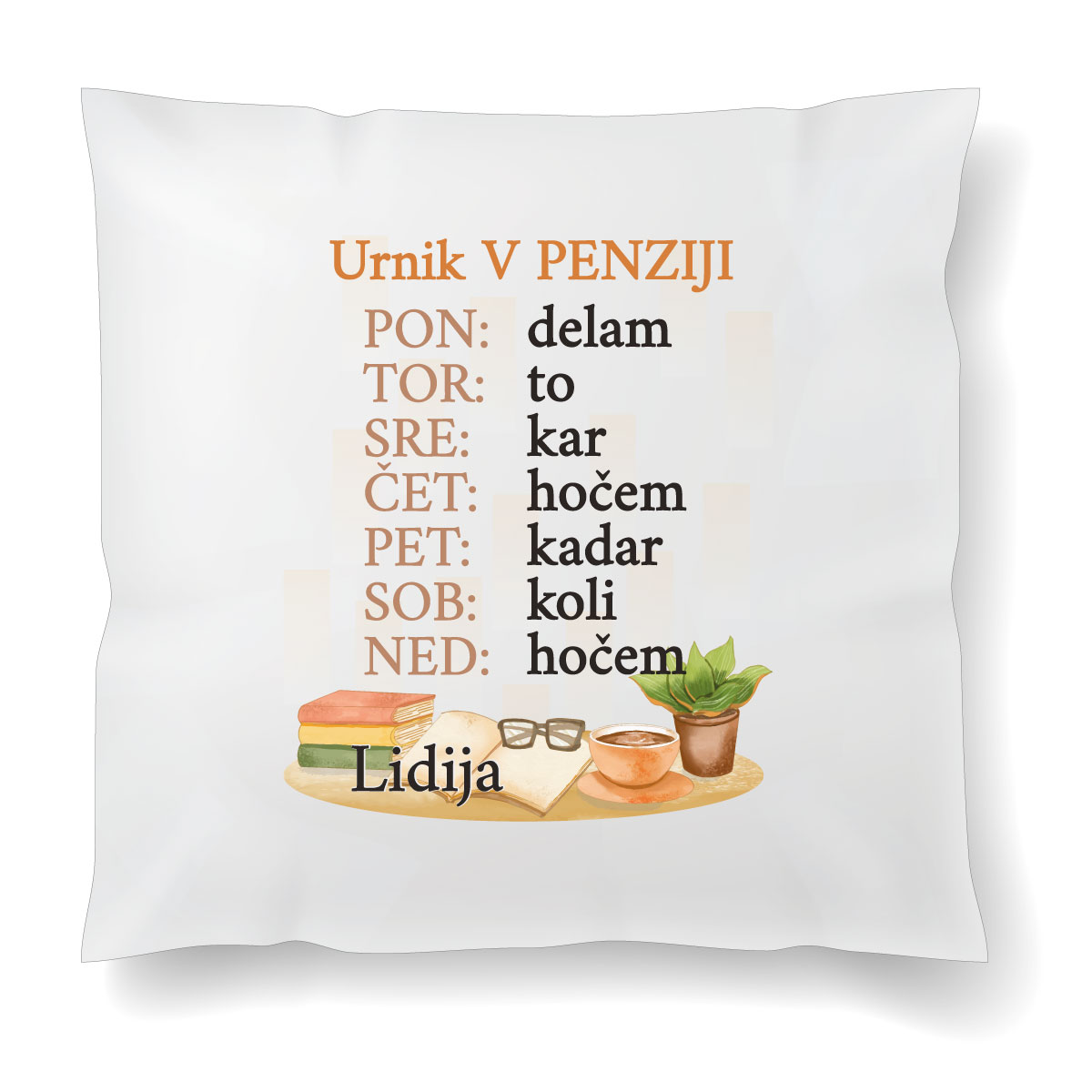 Penzija, blazina – darilo ob upokojitvi - slika 2
