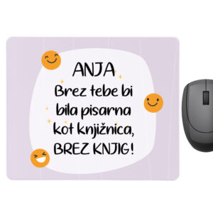 Podloga za miško – Tiha pisarna