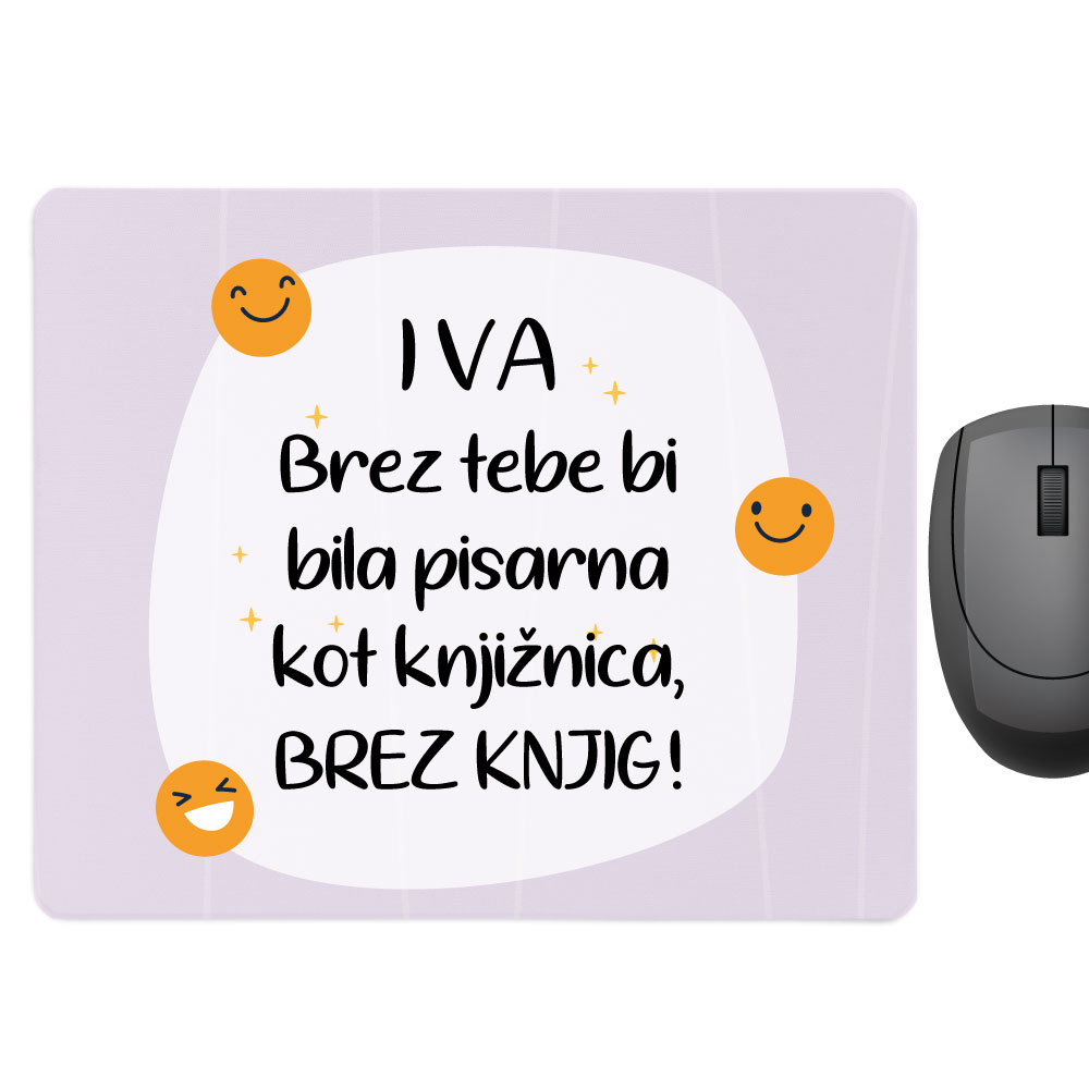 Podloga za miško - Tiha pisarna