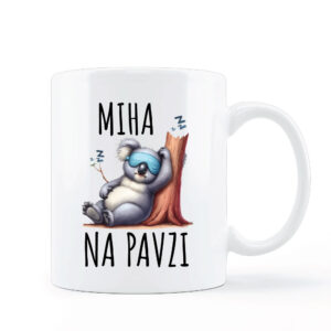 Na pavzi – koala, skodelica