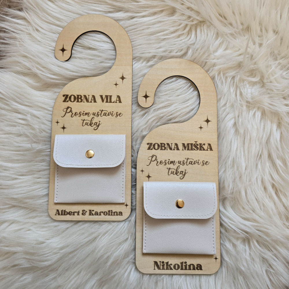 Zobna miška & Zobna vila - Obešalnik za vrata - slika 2