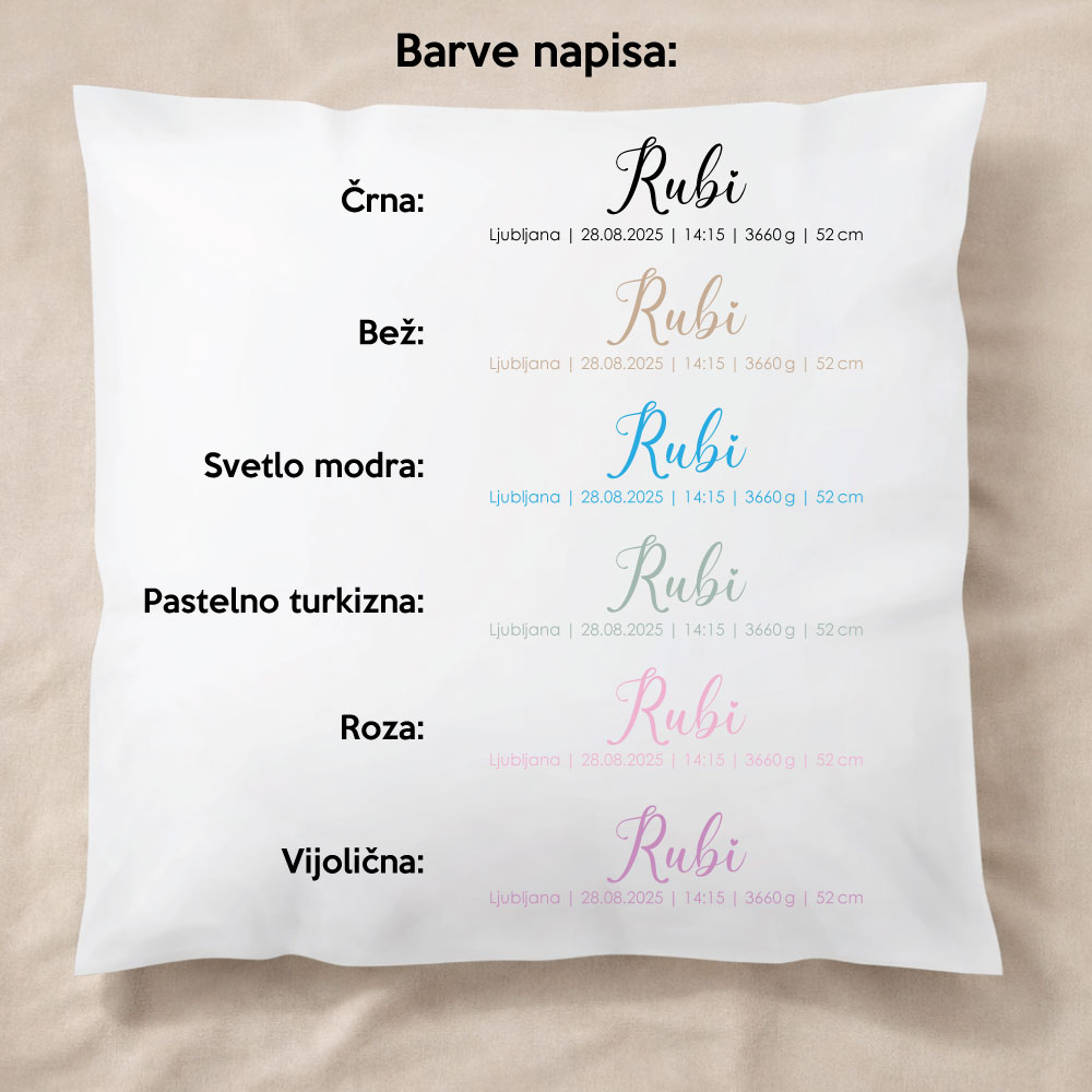 Blazina - darilo za rojstvo ali sveti krst - slika 2