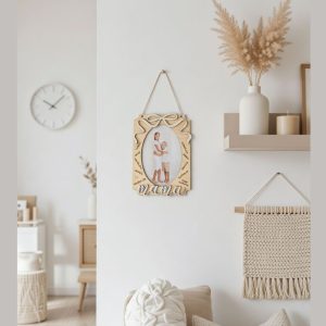 Lesen okvir za mami, babi,… (poljuben napis)