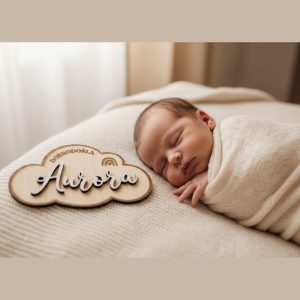 Oznanitvena tablica – dobrodošla, oblaček