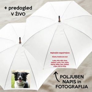 Poljuben tisk – Dežnik s predogledom