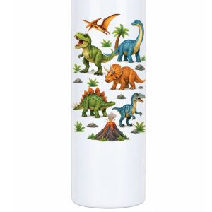 Dinozavri – termo steklenica z imenom – 600 ml