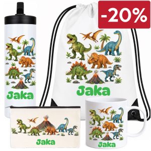 Komplet za šolo in vrtec – Dinozavri