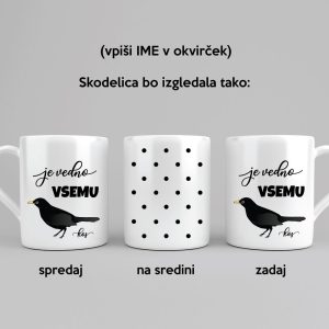Skodelica – keramična ali plastična – Vedno vsemu kos
