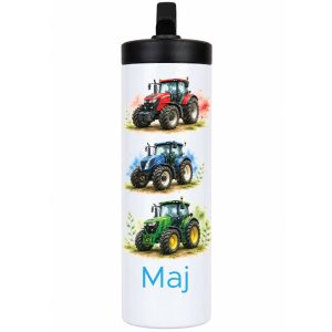 Traktorji – termo steklenica z imenom – 600 ml