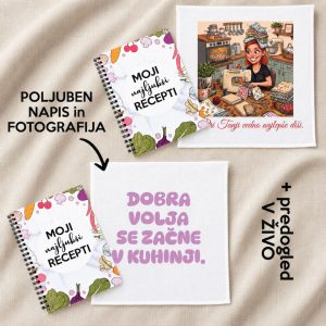 Poljuben tisk – Kuhinjski komplet s predogledom